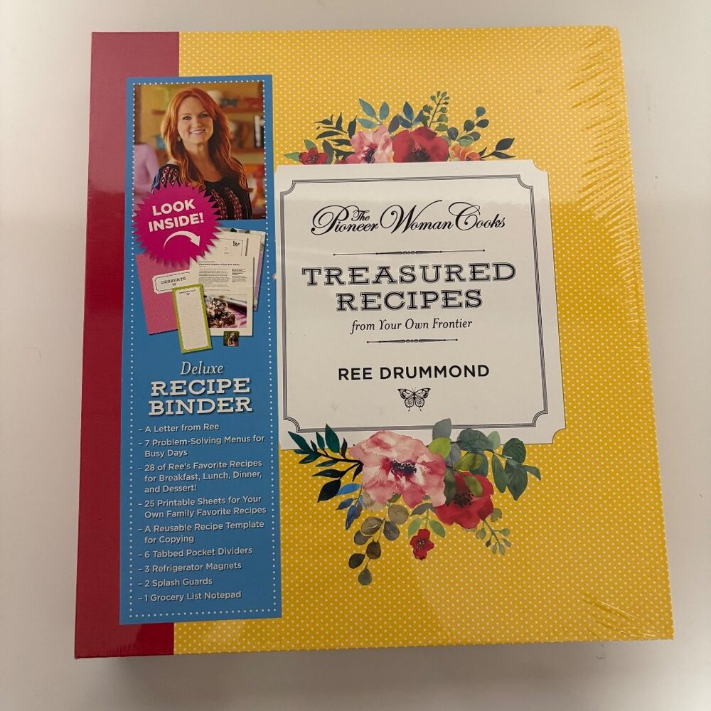The Pioneer Woman Cooks Treasured Recipes Deluxe Recipe Binder Ree Drummond NEW